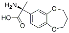 2-(2H,3H,4H-BENZO[B]1,4-DIOXEPIN-7-YL)(2S)-2-AMINOPROPANOIC ACID Struktur