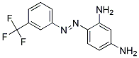 2,4-Diamino-3'-Trifluoromethyl-Azo-Benzene Struktur