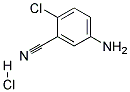 2-Chloro-5-aminobenzonitrile hydrochloride Struktur