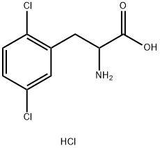 2,5-DICHLORO-DL-PHENYLALANINE HYDROCHLORIDE 結(jié)構(gòu)式