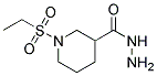 1-ETHANESULFONYL-PIPERIDINE-3-CARBOXYLIC ACID HYDRHYDRAZIDE Struktur