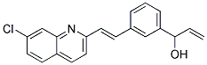 1-{3-[(E)-2-(7-CHLORO-QUINOLIN-2-YL)-VINYL]-PHENYL}-PROP-2-EN-1-OL Struktur