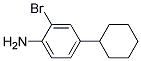 2-BROMO-4-CYCLOHEXYL-PHENYLAMINE Struktur