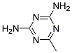 2,4-Diamino-6-Methyl-S-Triazine Struktur