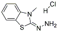 2-Hydrazono-2,3-Dihydro-3MethylBenzothiazoleHydrochloride Struktur