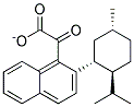 (1R-(1A,2B,5A))-2-ISOPROPYL-5-METHYLCYCLOHEXYL1-NAPHTHALENEGLYOXYLATE Struktur