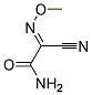 2-METHOXYIMINO-2-CYANOACETAMIDE Struktur