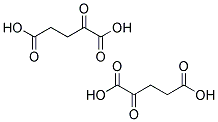 2-KETOGLUTARIC ACID, (2-OXOGLUTARIC ACID) Struktur