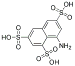 1-NAPHTHYLAMINE-3, 6,8-TRISULPHONIC ACID Struktur