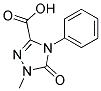 1-METHYL-5-OXO-4-PHENYL-1,5-DIHYDRO-4H-1,2,4-TRIAZOL-3-CARBOXYLIC ACID Struktur