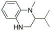 1,2,3,4-TETRAHYDRO-2-ISOPROPYL-1-METHYLQUINOXALINE Struktur