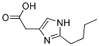 (2-BUTYL-1H-IMIDAZOL-4-YL)-ACETIC ACID Struktur