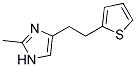 2-METHYL-4-(2-THIOPHEN-2-YL-ETHYL)-1H-IMIDAZOLE Struktur