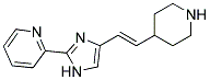 2-[4-(2-PIPERIDIN-4-YLVINYL)IMIDAZOL-2-YL]PYRIDINE Struktur