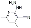 2-HYDRAZINO-4,6-DIMETHYLNICOTINONITRILE Struktur