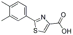 2-(3,4-DIMETHYL-PHENYL)-THIAZOLE-4-CARBOXYLIC ACID Struktur