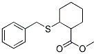 2-BENZYLSULFANYL-CYCLOHEXANECARBOXYLIC ACID METHYL ESTER Struktur