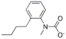 2-BUTYLPHENYL-N-METHYLCARBAMATE Struktur