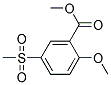 2-Methoxy-5-Methane Sulfonyl Benzoic Acid Methyl Ester Struktur