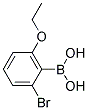 2-Bromo-6-ethoxybenzeneboronic acid Struktur