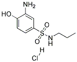 2-Amino-4-Propylaminosulfonyl-Phenol HCL Struktur