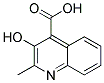 2-Methyl-3-Hydroxy Quinoline-4-Cyrboxylic Acid Struktur