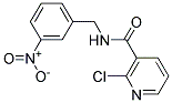 2-Chloro-N-(3-nitro-benzyl)-nicotinamide Struktur