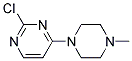 2-chloro-4-(4-methylpiperazin-1-yl)pyrimidine Struktur