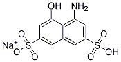 1-AMINO-8-HYDROXY-3,6-DISULFONAPHTHALENE SODIUM SALT Struktur