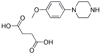 1-(P-METHOXYPHENYL)PIPERAZINESUCCINATE Struktur