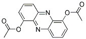 1,6-PHENAZINEDIYLDIACETATE Struktur