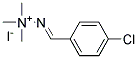 2-(4-CHLOROBENZYLIDENE)-1,1,1-TRIMETHYLHYDRAZINIUMIODIDE Struktur