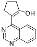 2-(4-QUINAZOLINYL)-1-CYCLOPENTENOL Struktur