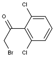 2-BROMO-1-(2,6-DICHLOROPHENYL)ETHAN-1-ONE Struktur