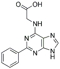 2-(2-PHENYL-9H-PURIN-6-YLAMINO)ACETIC ACID Struktur