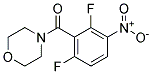 (2,6-DIFLUORO-3-NITROPHENYL)(MORPHOLINO)METHANONE, TECH Struktur