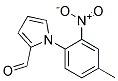 1-(4-METHYL-2-NITROPHENYL)-1H-PYRROLE-2-CARBALDEHYDE, TECH Struktur