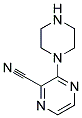 2-CYANO-3-(PIPERAZIN-1-YL)PYRAZINE Struktur