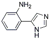 2-(3H-IMIDAZOL-4-YL)-PHENYLAMINE Struktur