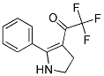 2,2,2-TRIFLUORO-1-(2-PHENYL-4,5-DIHYDRO-1H-PYRROL-3-YL)ETHANONE Struktur