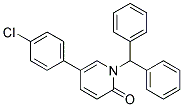 1-BENZHYDRYL-5-(4-CHLOROPHENYL)PYRIDIN-2(1H)-ONE Struktur