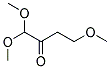 1,1,4-TRIMETHOXY-BUTAN-2-ONE Struktur