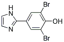 2,6-DIBROMO-4-(1H-IMIDAZOL-2-YL)-PHENOL Struktur