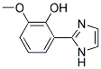 2-(1H-IMIDAZOL-2-YL)-6-METHOXY-PHENOL Struktur