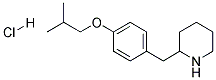 2-(4-ISOBUTOXY-BENZYL)-PIPERIDINE HYDROCHLORIDE Struktur