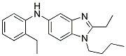 (1-BUTYL-2-ETHYL-1H-BENZOIMIDAZOL-5-YL)-(2-ETHYL-PHENYL)-AMINE Struktur