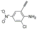 2-CHLORO-6-ETHYNYL-4-NITRO-PHENYLAMINE Struktur