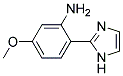 2-(1H-IMIDAZOL-2-YL)-5-METHOXY-PHENYLAMINE Struktur