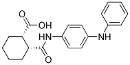 (1S,2R)-2-([(4-ANILINOPHENYL)AMINO]CARBONYL)CYCLOHEXANECARBOXYLIC ACID Struktur