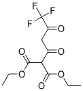 2-(4,4,4-TRIFLUORO-3-OXO-BUTYRYL)-MALONIC ACID DIETHYL ESTER Struktur